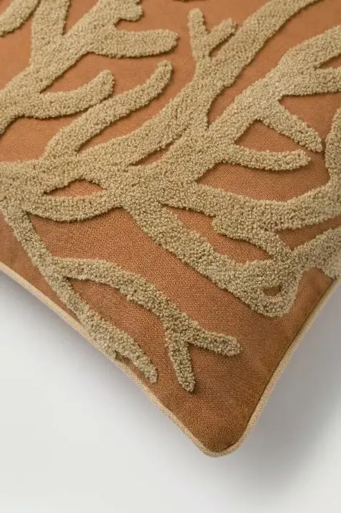 Fabric cushions - Cushion Lauren Caramel & Sand - PALAIS SUSTAINABLE LUXURY