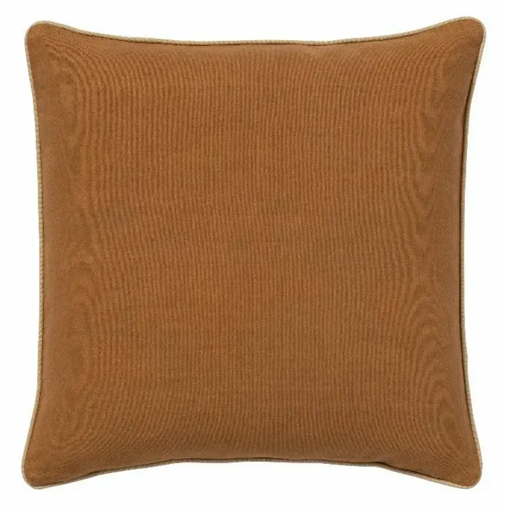 Fabric cushions - Cushion Lauren Caramel & Sand - PALAIS SUSTAINABLE LUXURY