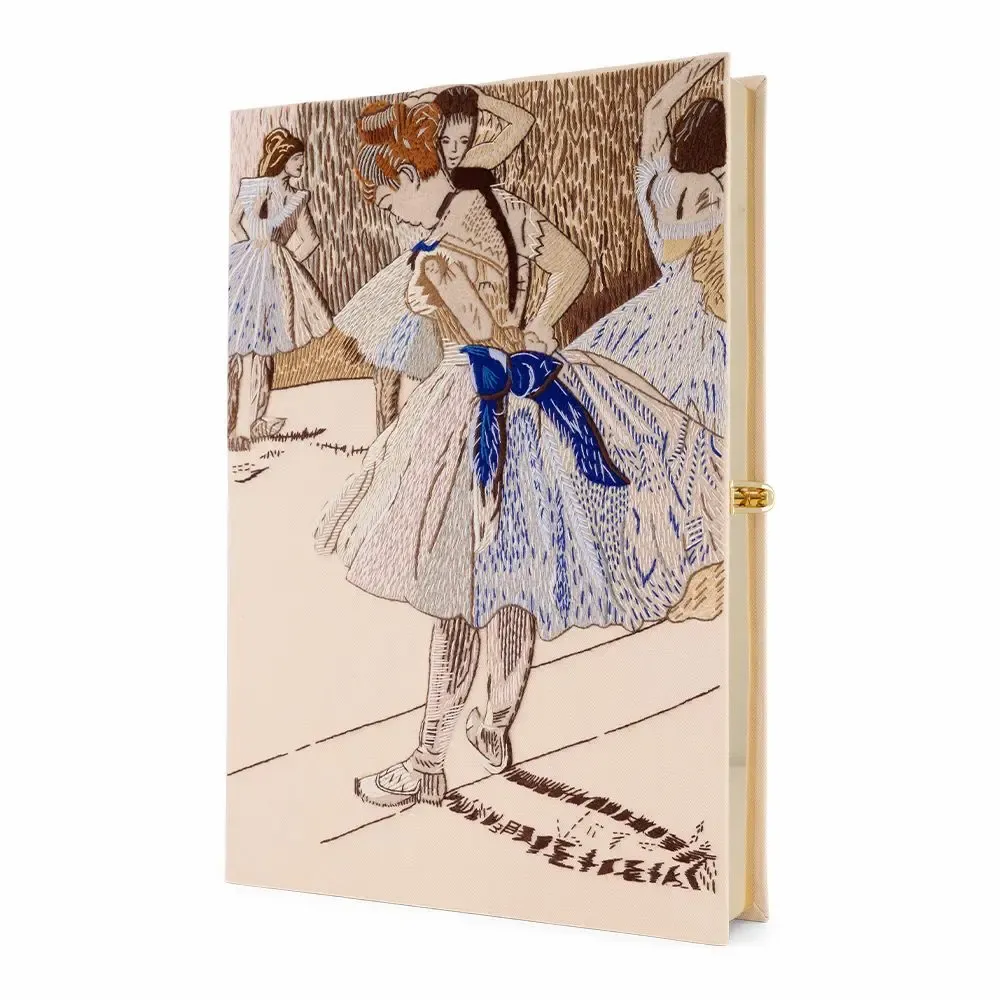 Decorative objects - Grand Book Clutch, Ballerina, Degas - OLYMPIA LE-TAN