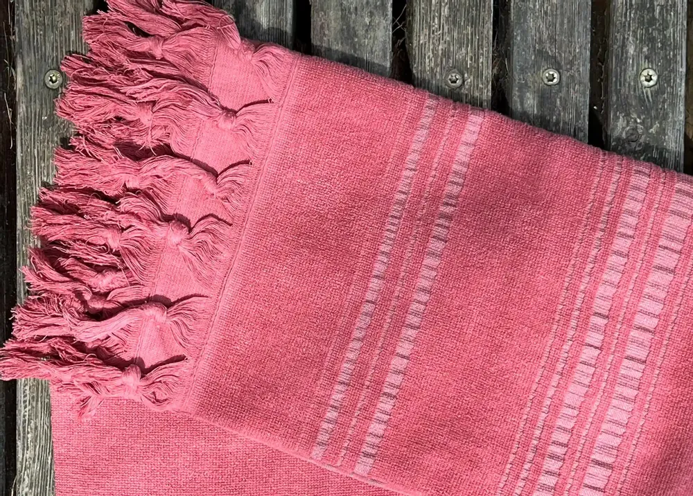 Bath towels - ORGANIC COTTON TOWEL - DOLCE Collection - JASPE Color - KARAWAN AUTHENTIC