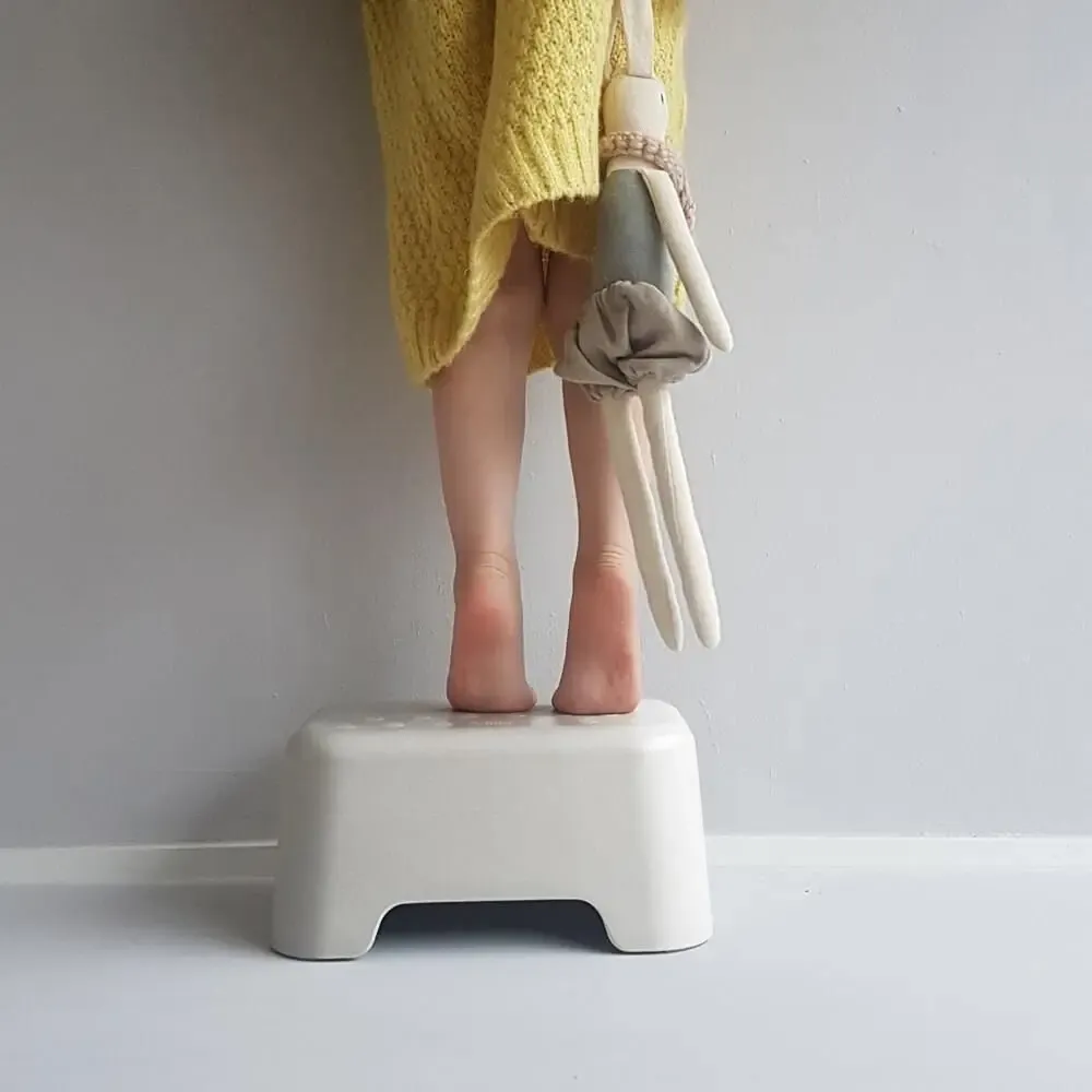 Kids accessories - Kids Step Stool - Off White - EKOBO