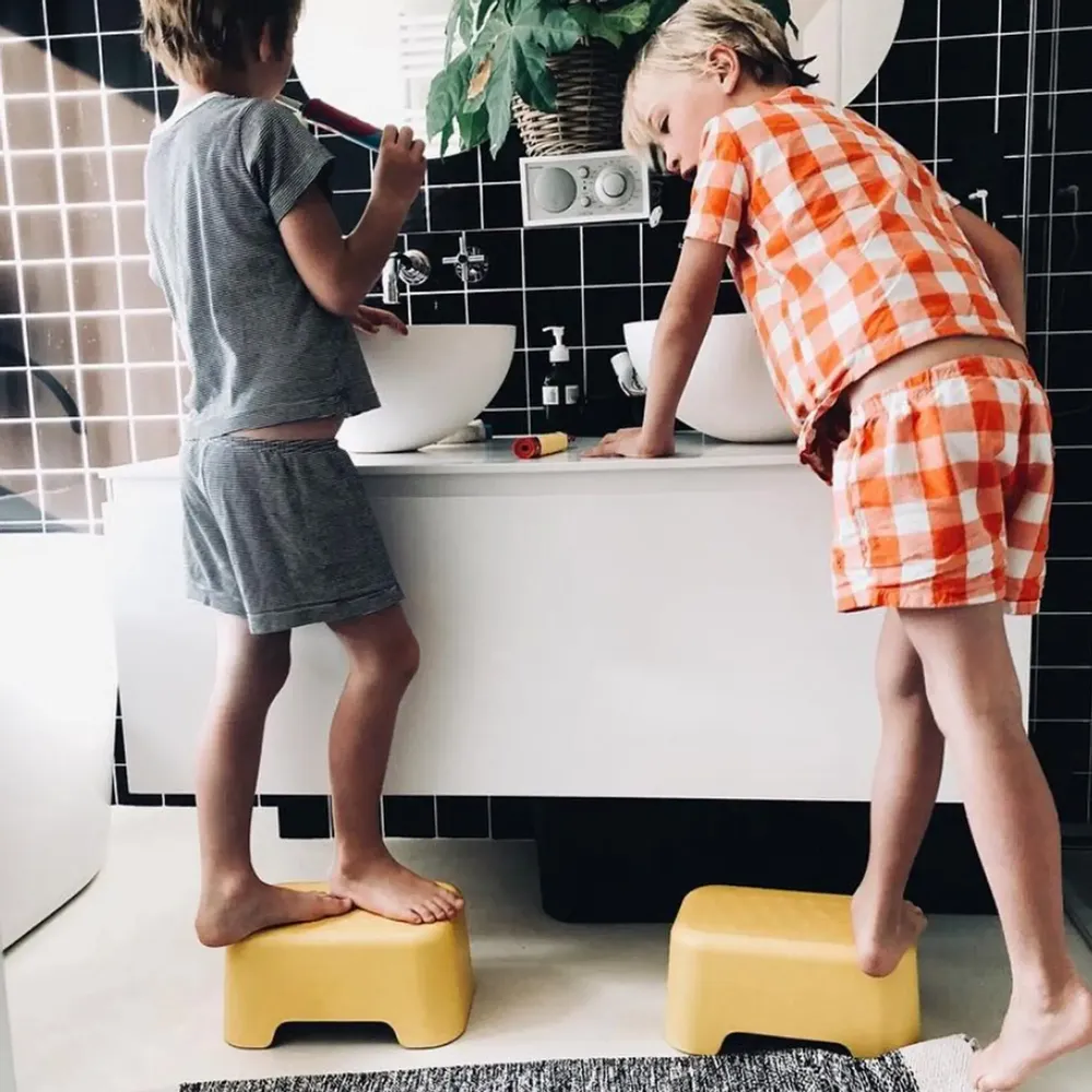 Kids accessories - Kids Step Stool - Lemon - EKOBO