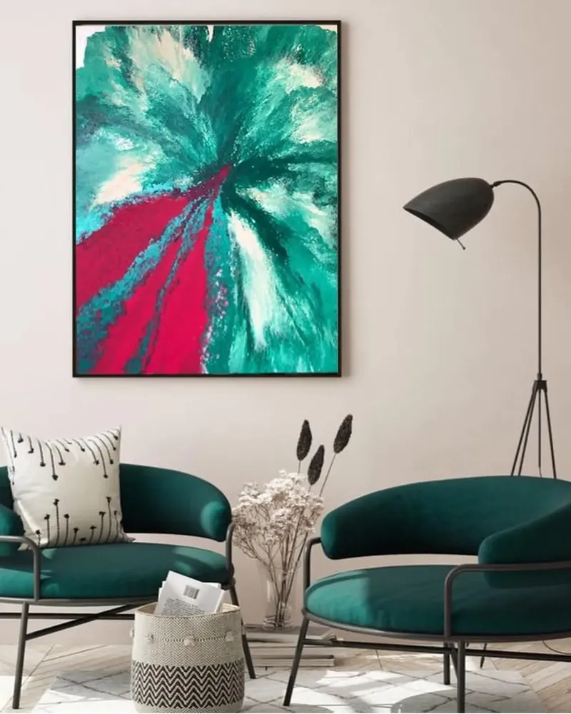 Paintings - Painting acrylic canvas " Life" - TURIK&ART (KSENIIA TURIK)