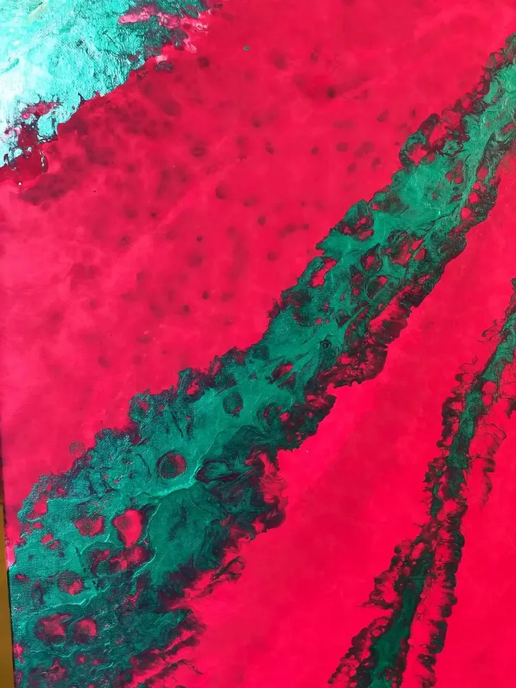 Paintings - Painting acrylic canvas " Life" - TURIK&ART (KSENIIA TURIK)