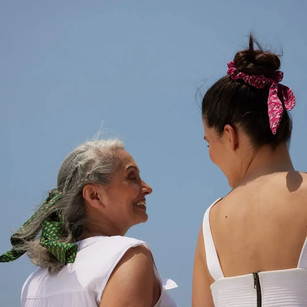 Accessoires cheveux - Chouchous recyclés fabriqués à la main - I WAS A SARI