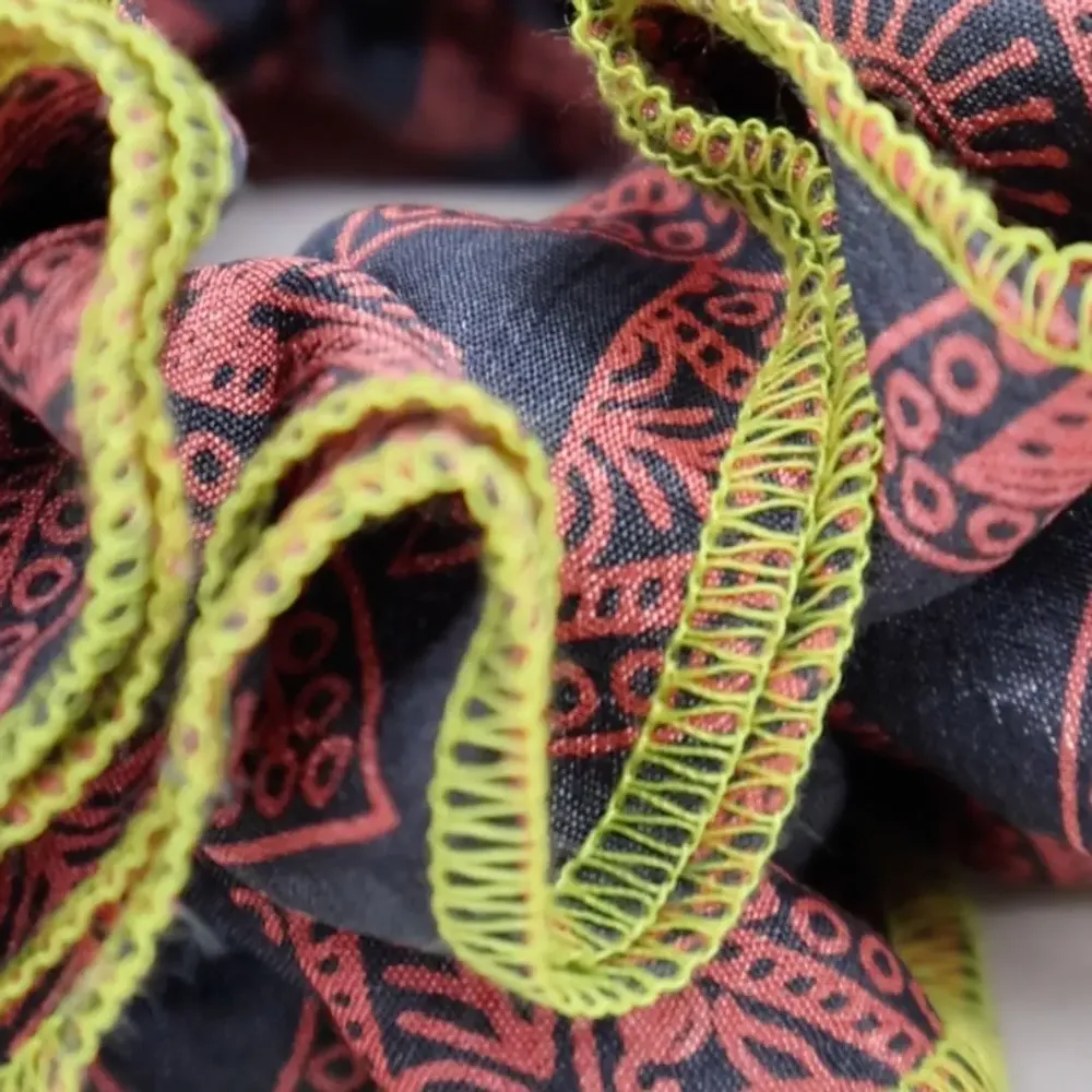 Accessoires cheveux - Chouchous recyclés fabriqués à la main - I WAS A SARI