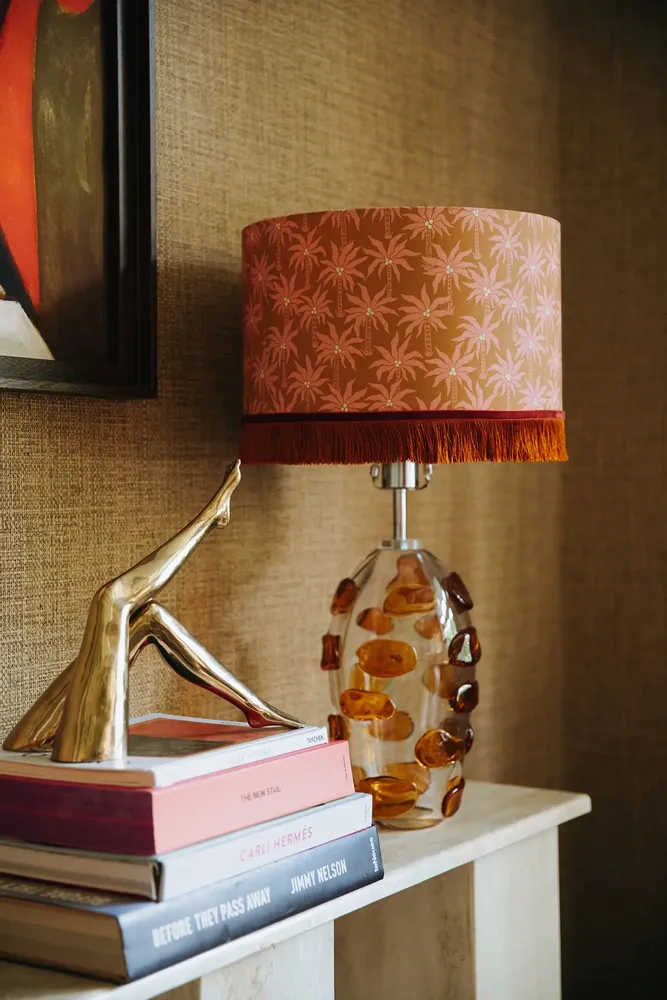 Blinds - Lampshade Laura Caramel & Rose - PALAIS SUSTAINABLE LUXURY