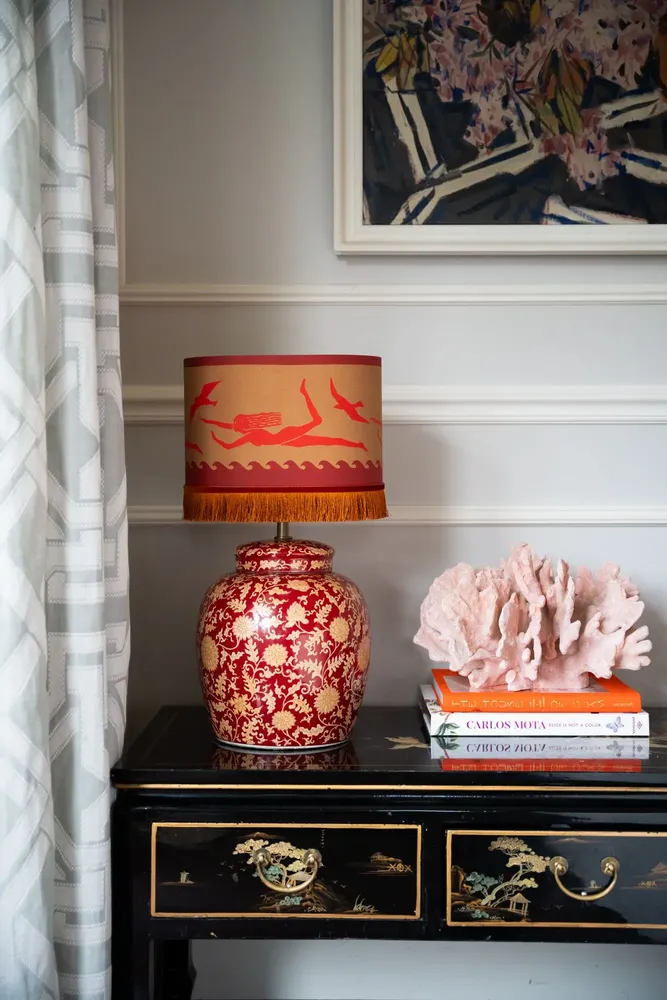 Blinds - Palais x Hôtel Magique Lampshade Thalassa Chili & Caramel - PALAIS SUSTAINABLE LUXURY