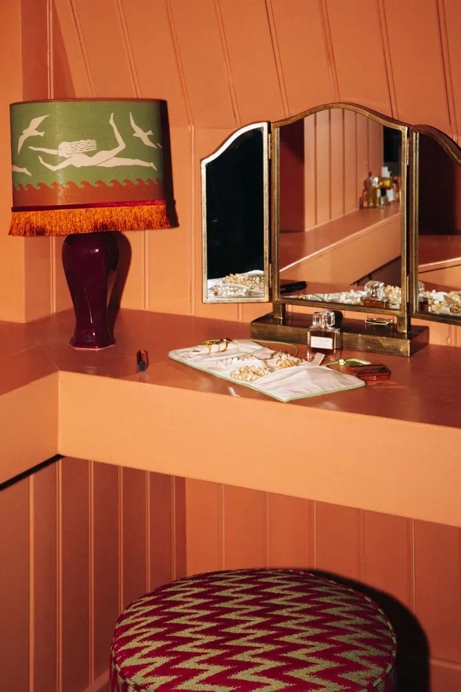 Blinds - Palais x Hôtel Magique Lampshade Thalassa Palm & Cinnamon - PALAIS SUSTAINABLE LUXURY