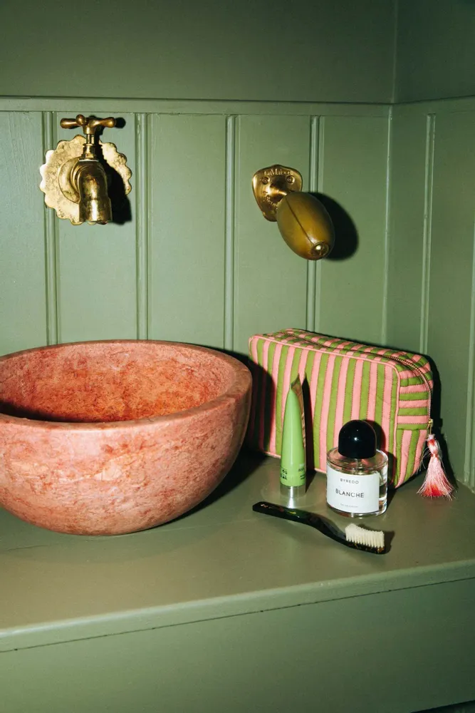 Sacs et cabas - Trousse de beauté Jackie Fougère & Rose - PALAIS SUSTAINABLE LUXURY