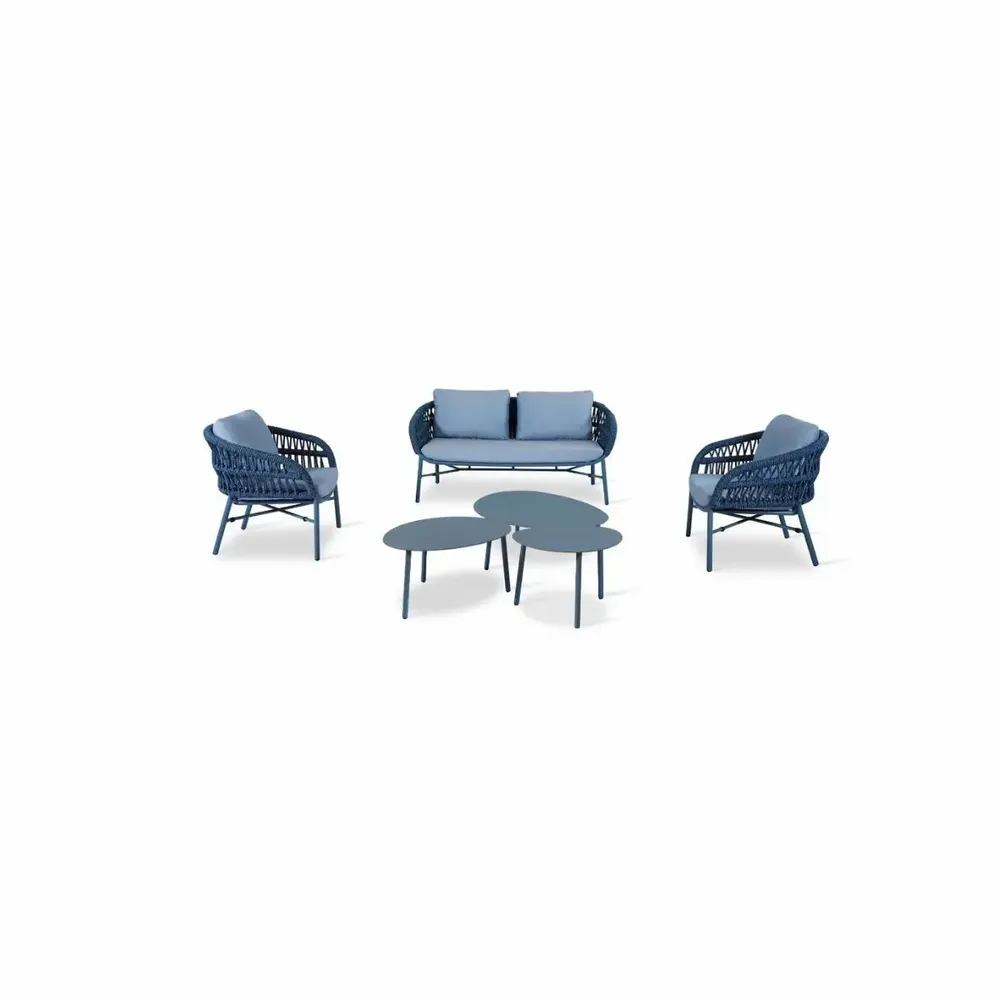 Lawn sofas   - Salon Holly Blue - EMPREINTE DU TEMPS