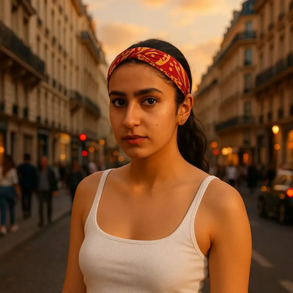 Serre-tête - Accessoires de tête fabriqués à la main et recyclés - I WAS A SARI