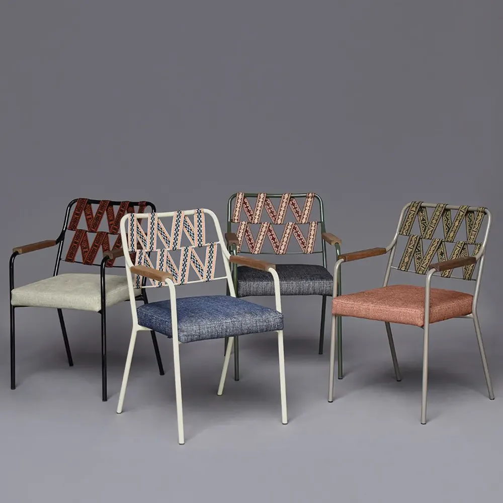 Desk chairs - Tiyana Comedor Tela Chair Blue - NA'LAGO