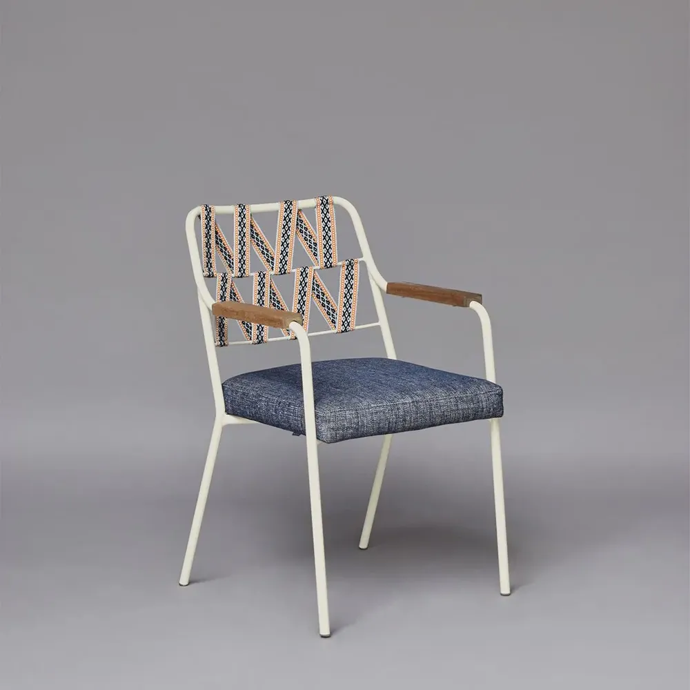 Desk chairs - Tiyana Comedor Tela Chair Blue - NA'LAGO