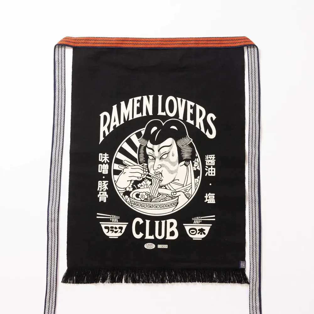 Linge de table textile - Collaboration artistique "Ramen Lovers Club" par Yeaaah! Studio - MAEKAKE BY ANYTHING CO.,LTD.