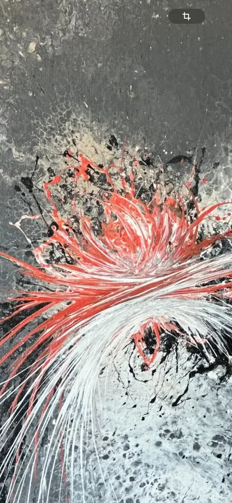 Tableaux - Peinture Acrylique et résine époxy "Dance of Elements" - TURIK&ART (KSENIIA TURIK)
