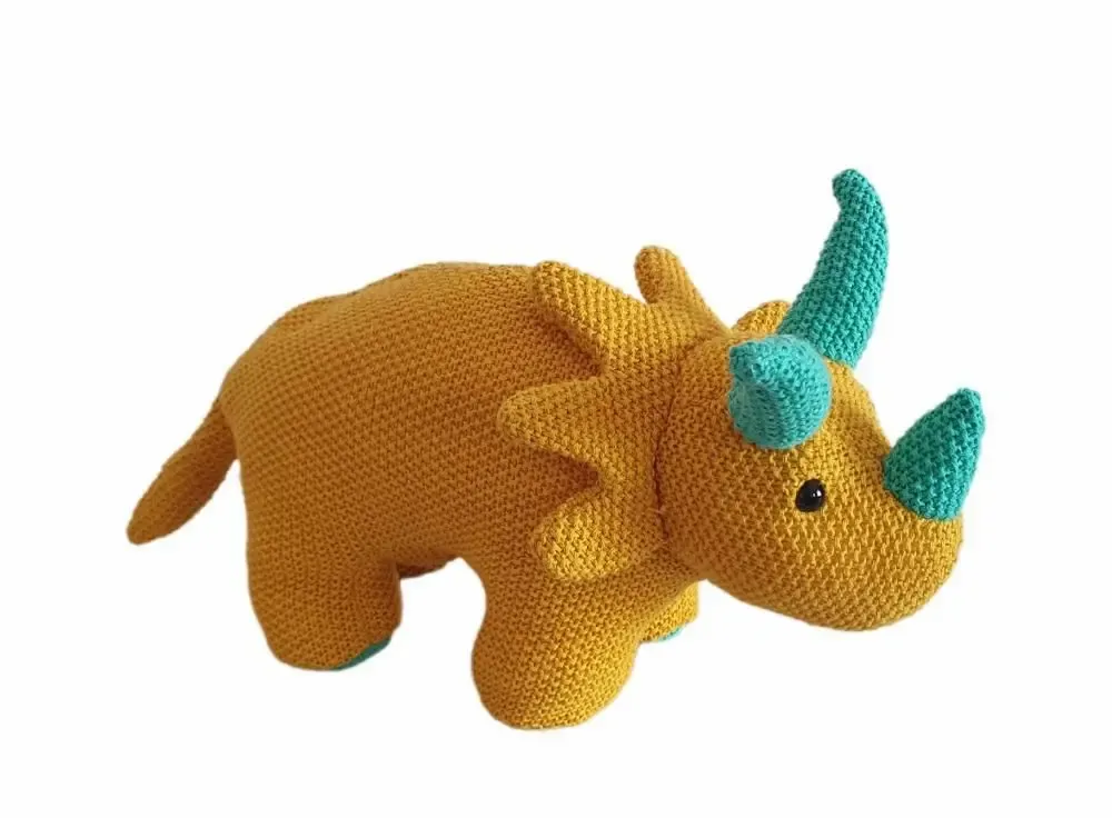 Peluches - Jouet en peluche tricératops en coton - CUTE SINCE 1999