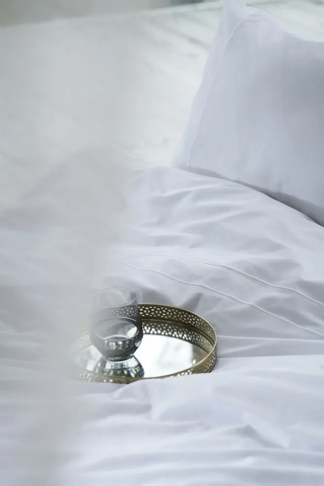 Bed linens - Eden Bedlinen Set Frost White - LUIN LIVING