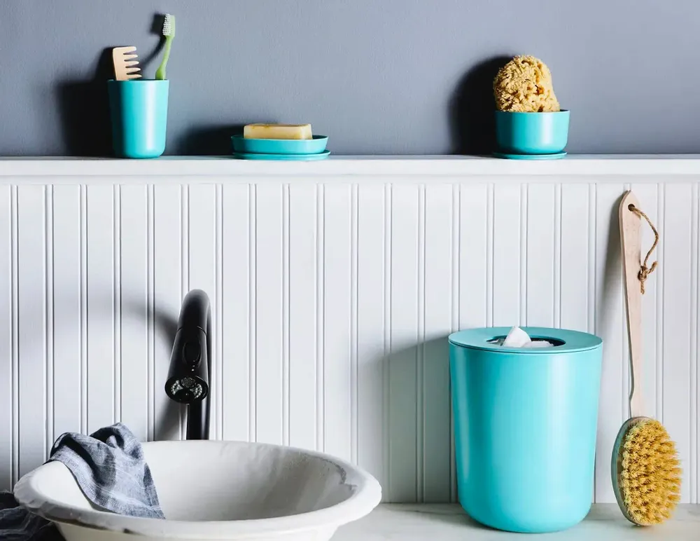 Rangements pour salle de bain - Gobelet Brosse à Dents - Lagoon - EKOBO