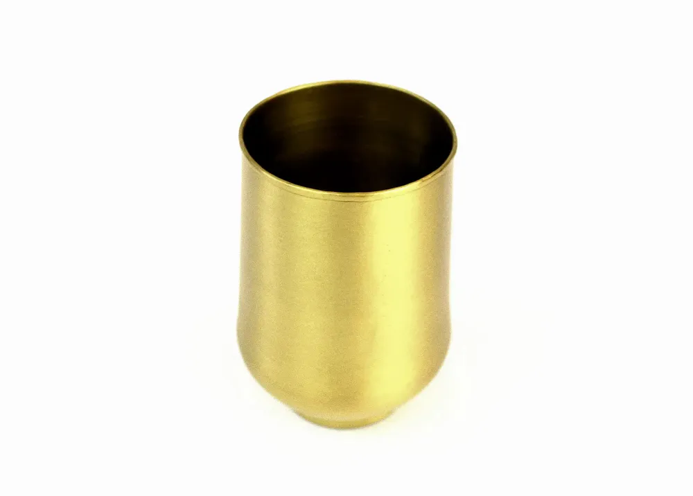 Decorative objects - SMOOTH BRASS GLASS' MOON ' - KARAWAN AUTHENTIC