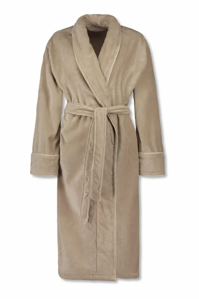 Bathrobes - Haven Beige Bathdress - LUIN LIVING