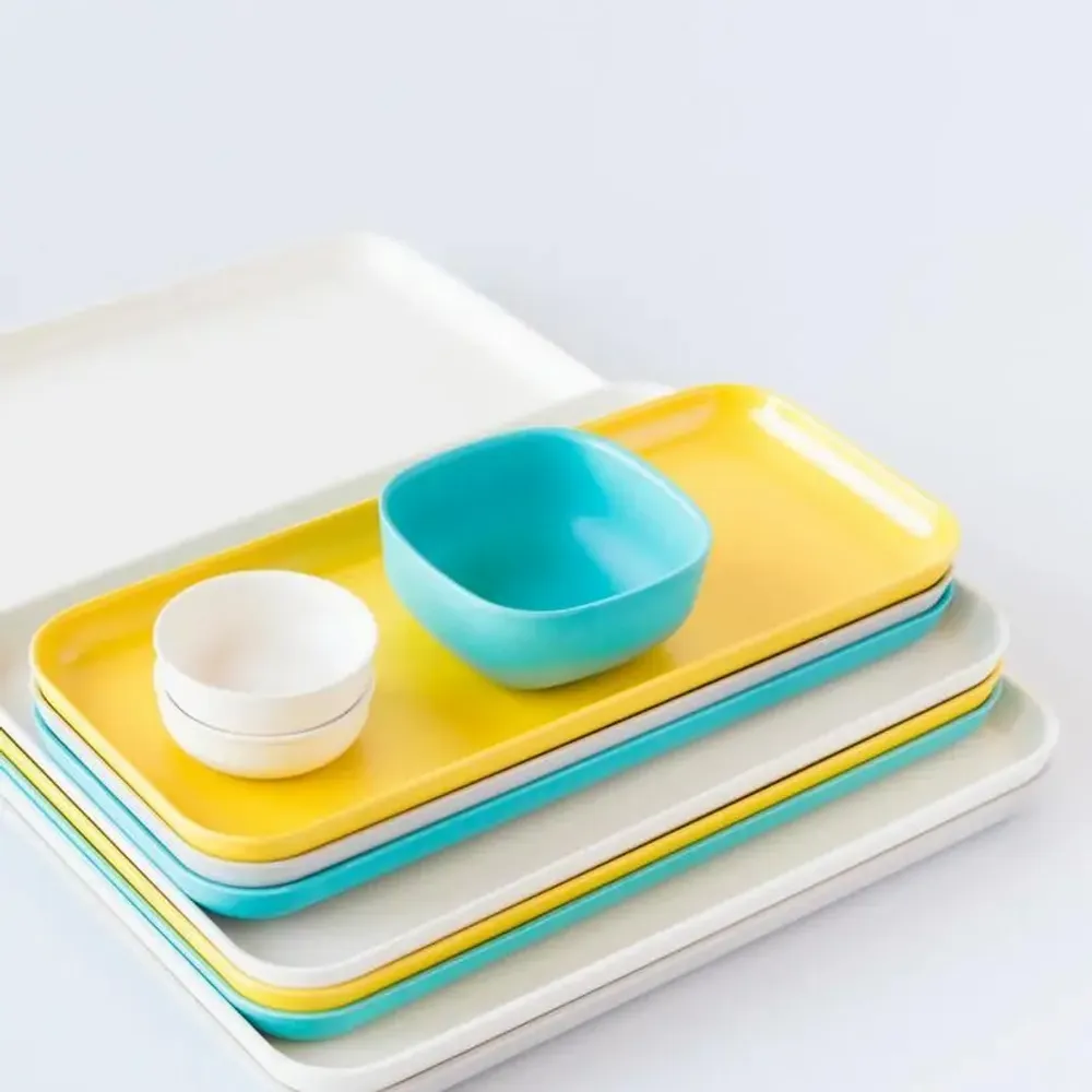 Trays - Medium Serving Tray - Lemon - EKOBO