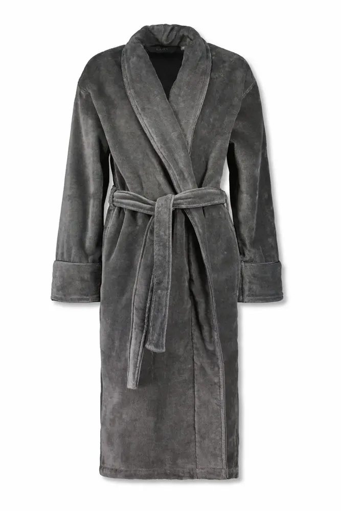 Bathrobes - Haven Bathrobe Dark Grey - LUIN LIVING