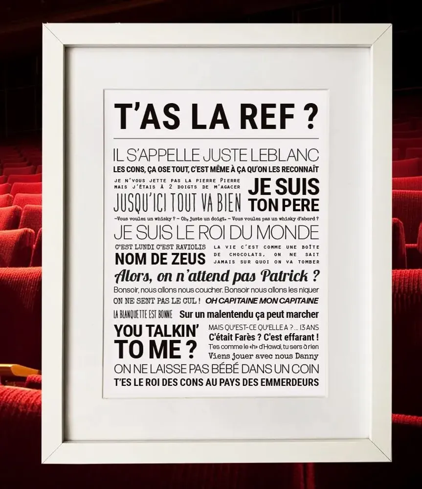 Affiches - AFFICHES DROLES ET IMPERTINENTES - TOUT EST DIT