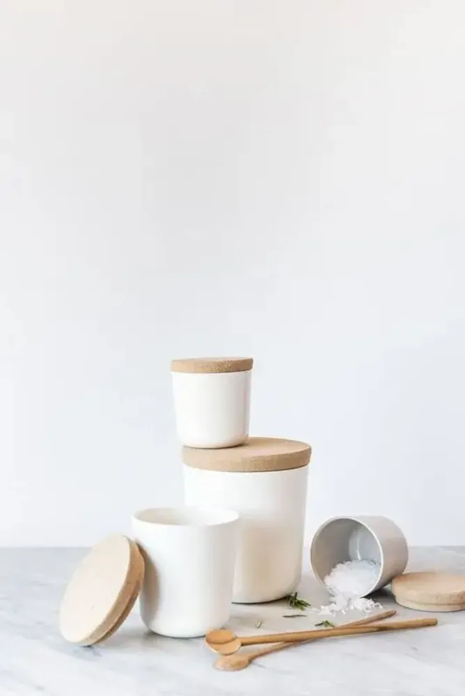 Boîtes de conservation - Petit bocal - Off White - EKOBO