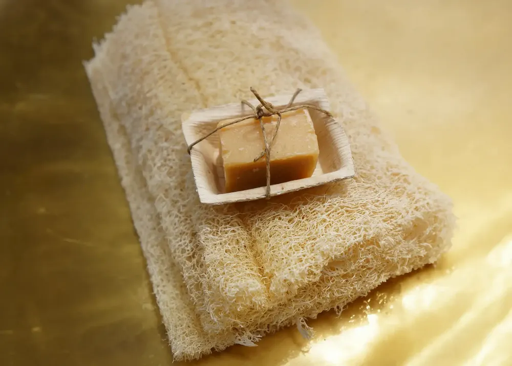 Soaps - AYURVEDIC SOLID SOAP - BERGAMOT - SMALL SIZE - KARAWAN AUTHENTIC