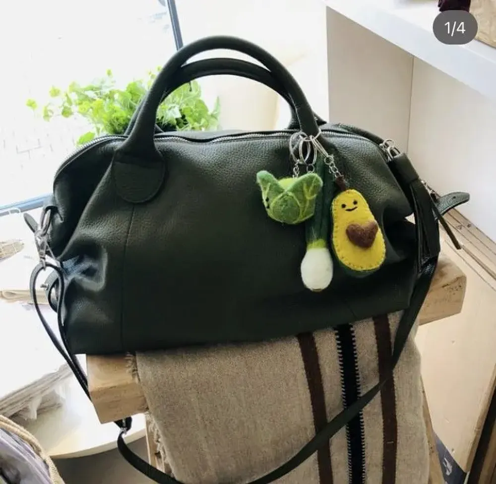 Bags and totes - The cutest fruit and vegetable keychains! - PERSON'ELLE