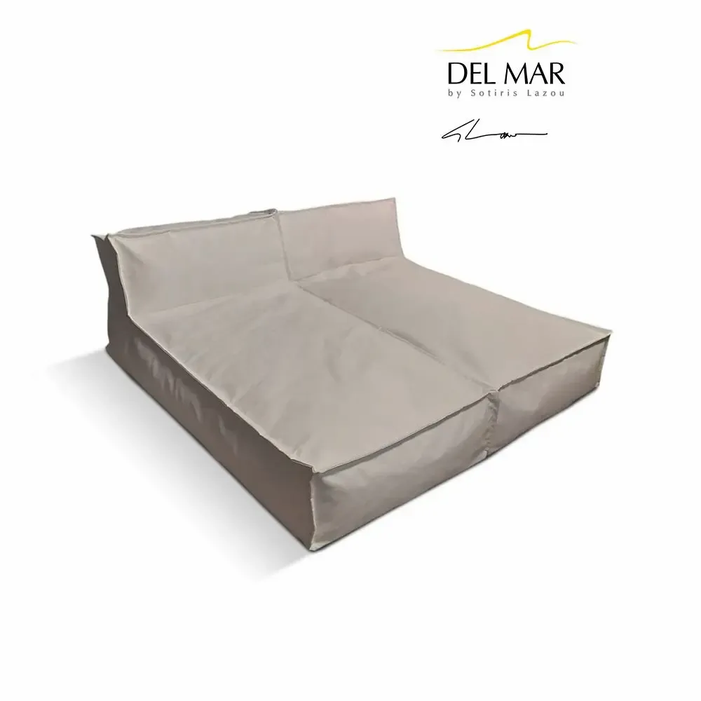 Piscines extérieures - POUF DEL MAR DOUBLE - POUFOMANIA