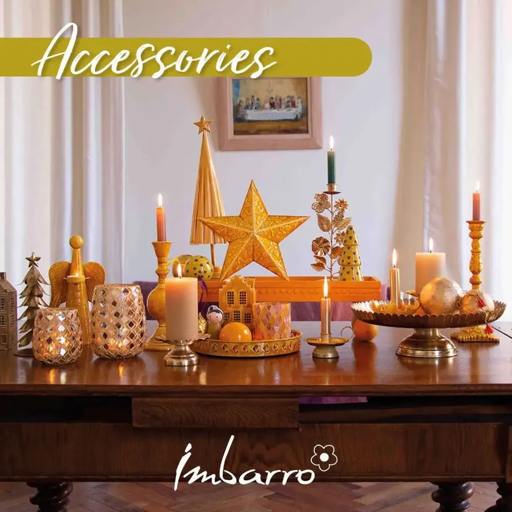 Decorative objects - Accessories / X-mas - IMBARRO HOME AND FASHION BV