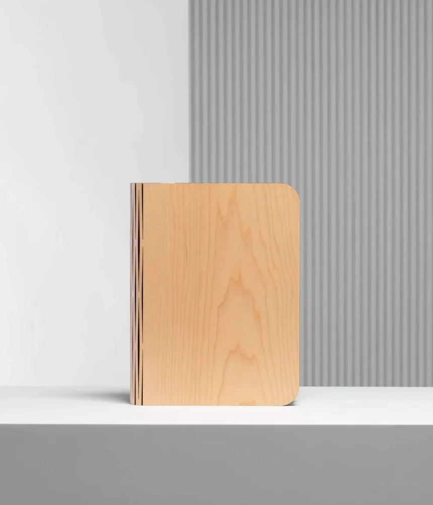 Wireless lamps - Lito Classic Book Lamp Maple - LUMIO