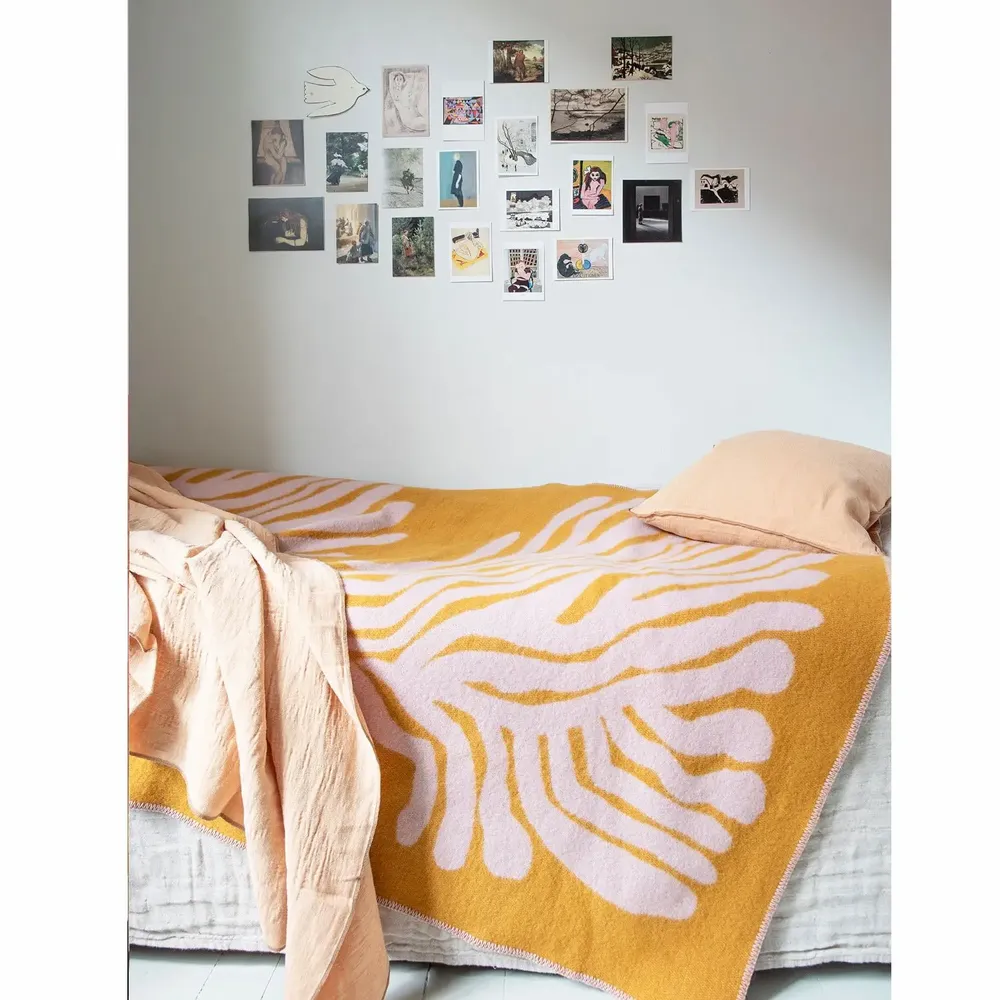 Cushions - Plaids made from lambs wool, linen, and recycled cotton - BRITA SWEDEN