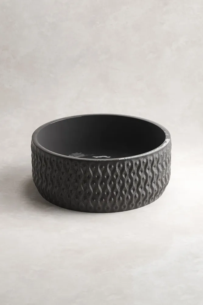 Spa - Lavabo 'BEEHIVE' - Évier imprimé en céramique 3D - KERAMIK