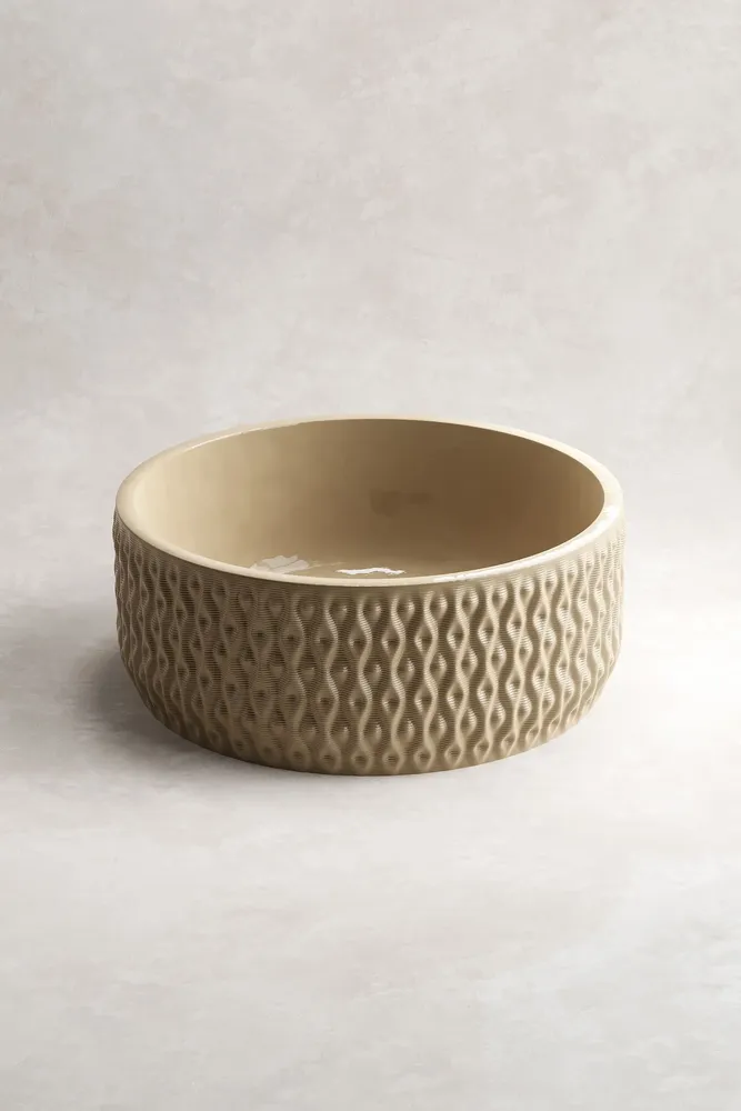 Spa - Lavabo 'BEEHIVE' - Évier imprimé en céramique 3D - KERAMIK