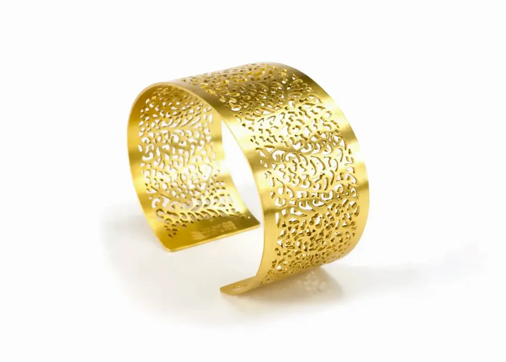 Bijoux - MANCHETTE JARDIN SECRET - COLLECTION ARKEOS - KARAWAN AUTHENTIC
