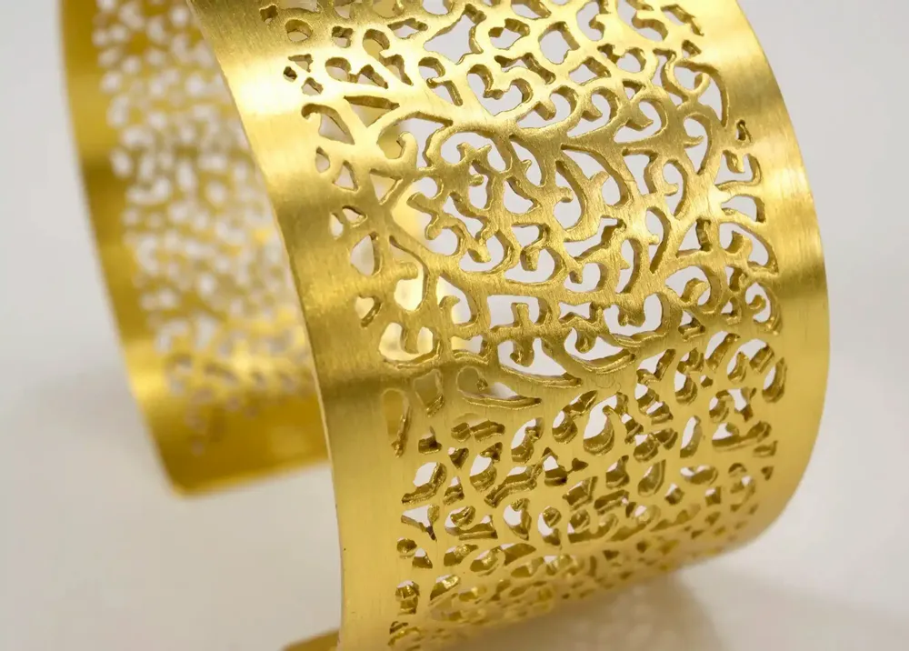 Bijoux - MANCHETTE JARDIN SECRET - COLLECTION ARKEOS - KARAWAN AUTHENTIC