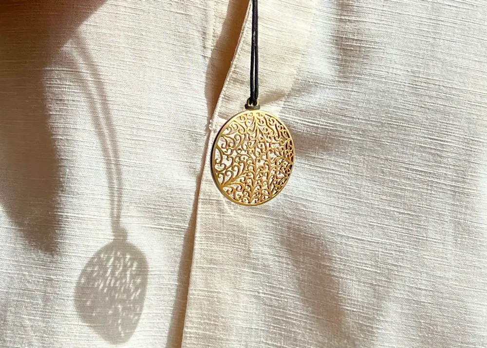 Bijoux - PENDENTIF JARDIN SECRET - COLLECTION ARKEOS - KARAWAN AUTHENTIC