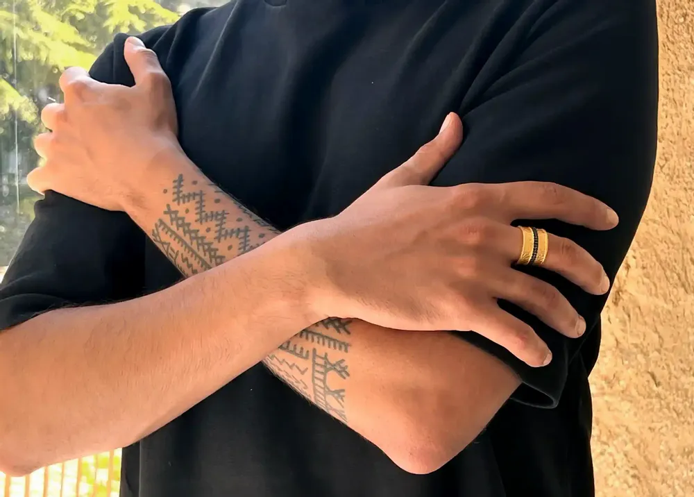 Jewelry - 'NIGHT OF THE TIMES' ADJUSTABLE 'DAY' RING - KARAWAN AUTHENTIC