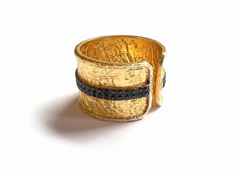 Jewelry - 'NIGHT OF THE TIMES' ADJUSTABLE 'DAY' RING - KARAWAN AUTHENTIC