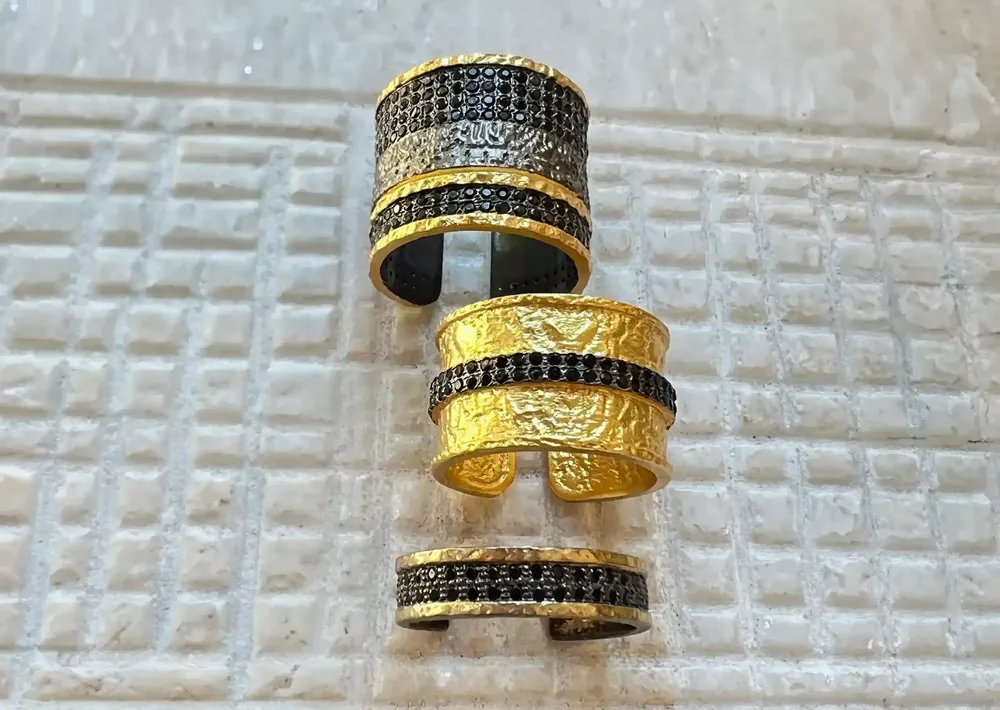 Jewelry - 'NIGHT OF THE TIMES' ADJUSTABLE 'DAY' RING - KARAWAN AUTHENTIC