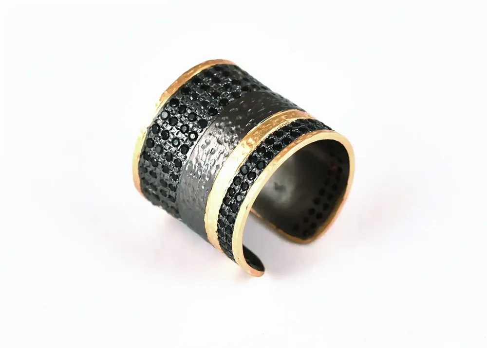 Bijoux - BAGUE NUIT DES TEMPS - COLLECTION ARKEOS - KARAWAN AUTHENTIC