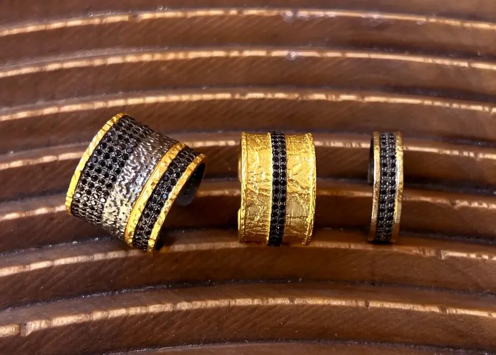 Bijoux - BAGUE NUIT DES TEMPS - COLLECTION ARKEOS - KARAWAN AUTHENTIC