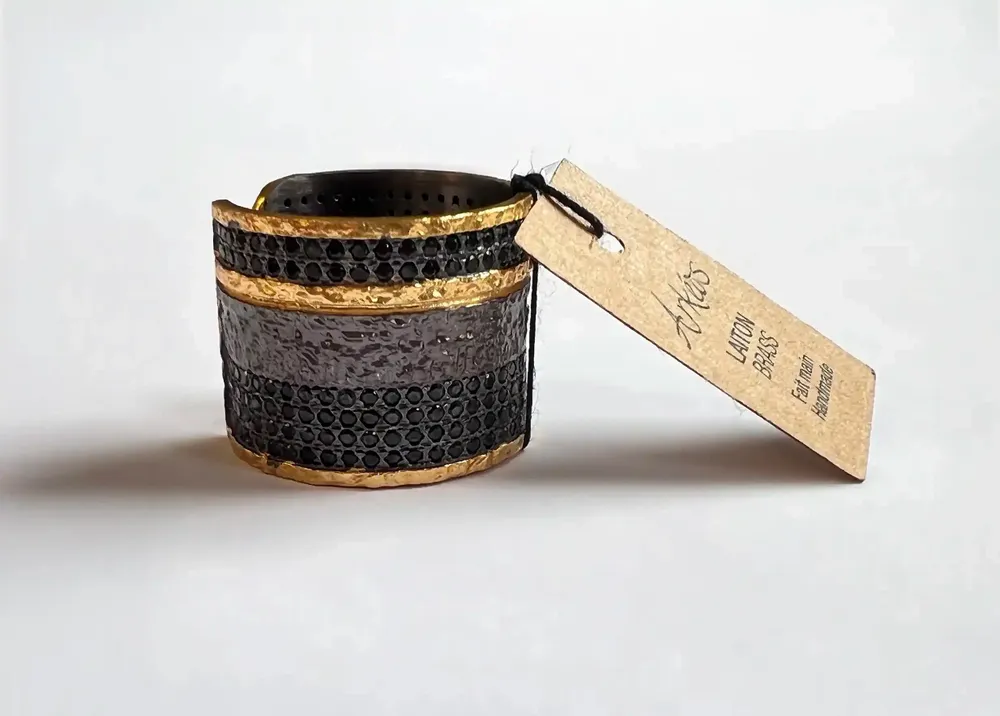 Bijoux - BAGUE NUIT DES TEMPS - COLLECTION ARKEOS - KARAWAN AUTHENTIC