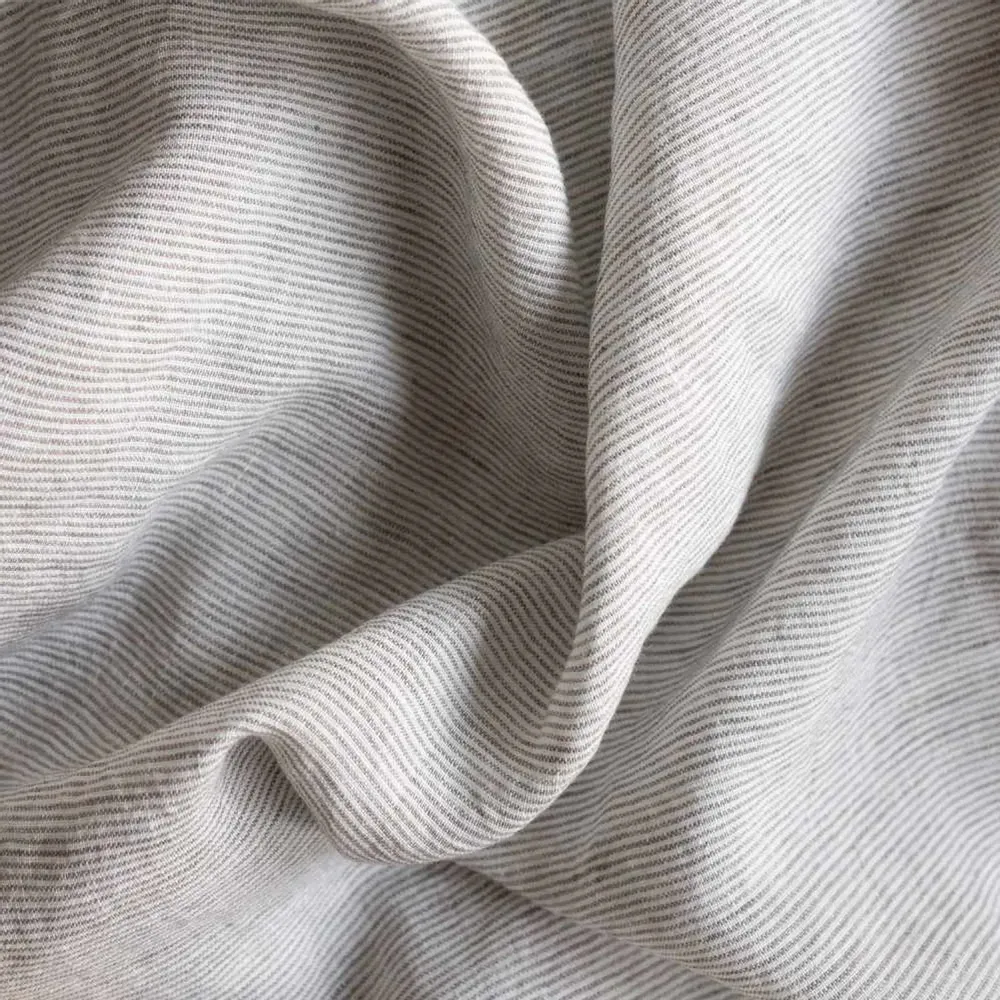 Table linen - Beige Round Linen Tablecloth 180 cm - OURY HOME