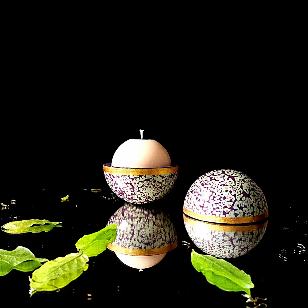 Gifts - Globe candle\" Bollywood\” Fig tree - PONPON CURIOSITAS