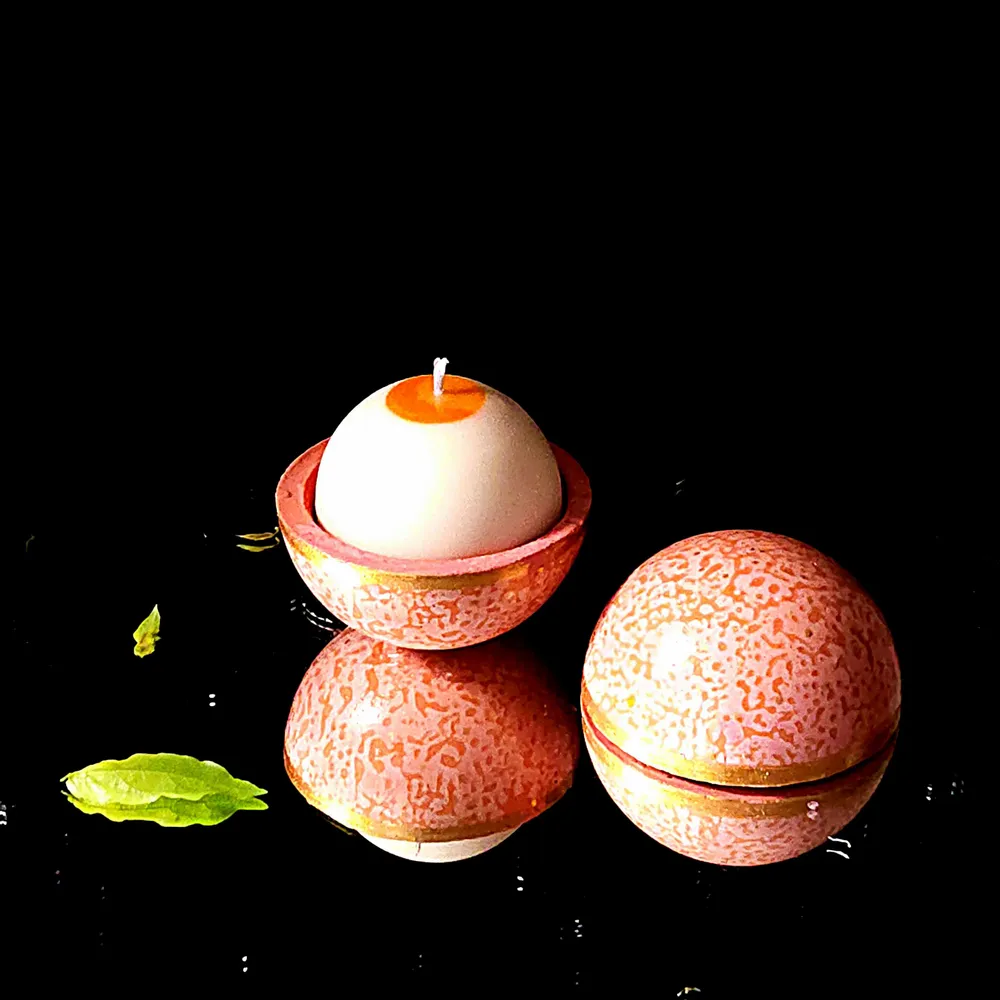 Gifts - Globe candle\" Bollywood\ "” Sandalwood - PONPON CURIOSITAS