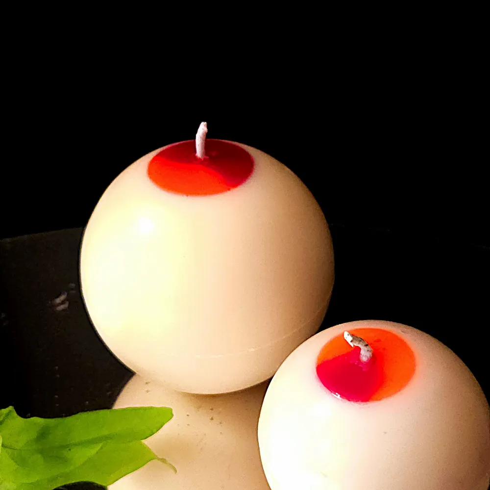 Gifts - Globe Candle\" Bollywood Orange Blossom - PONPON CURIOSITAS